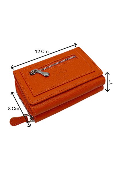 Westpolo Saxa Kağıt Para ve Bol Kart Bölmeli Hakiki Deri Kadın Kartlık Cüzdan...
