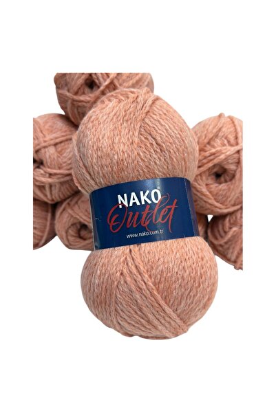 NAKO Outlet Spaghettti Export Surplus Hand Knitting Yarn 920Gr - Salmon