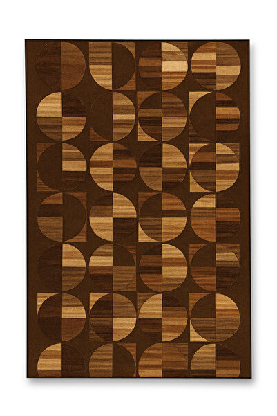 Rugs Modern Halı MOSSO Μπλε Μωβ Αποχρώσεις Έθνικ Λουλούδια με Σχέδιο Υφαντή Β...