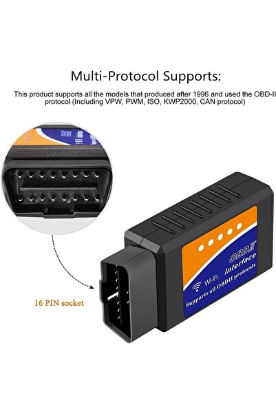 Generic Wireless OBD2 Car Diagnostic Reader