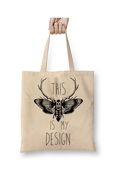 Toyaso Hannibal White Tote Bag Long Handle Shopping Bag Beach Bag