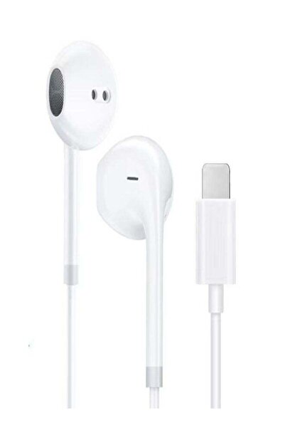 Generic Lightning Headphones for Apple iPhone 11/12/13/14 Pro Max - Flat Connector With Noise Cancel
