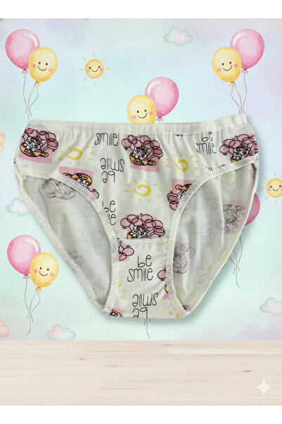 İntimate Girl's 6-Pack Patterned Cotton Bikini Style Panties Set
