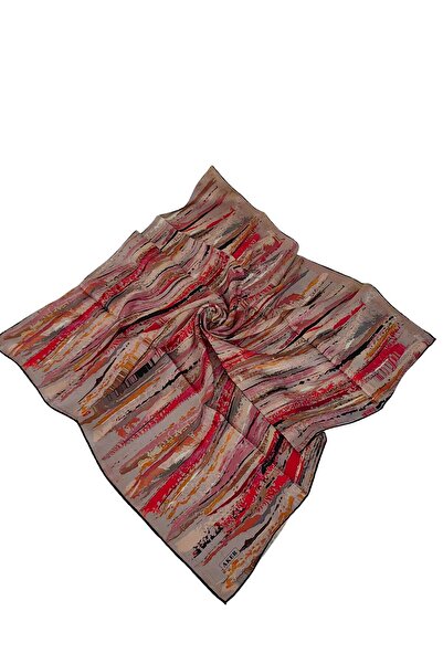 Aker Silk Crepe Satin Scarf 2026 Winter Season 9096701-314