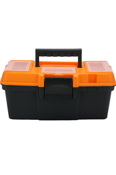 Süper Bag Super-Bag 13 İnç Takım Çantası Turuncu Siyah – Dayanıklı Plastik El...