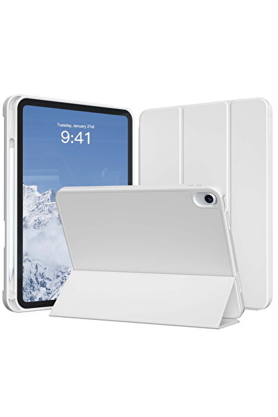 HYX Case for iPad (A16) 11th Gen 11-inch / iPad 10th Gen 10.9-inch, Pencil Holder, Gray