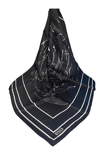 Aker Silk Crepe Satin Scarf 2026 Winter Season 9091701-311