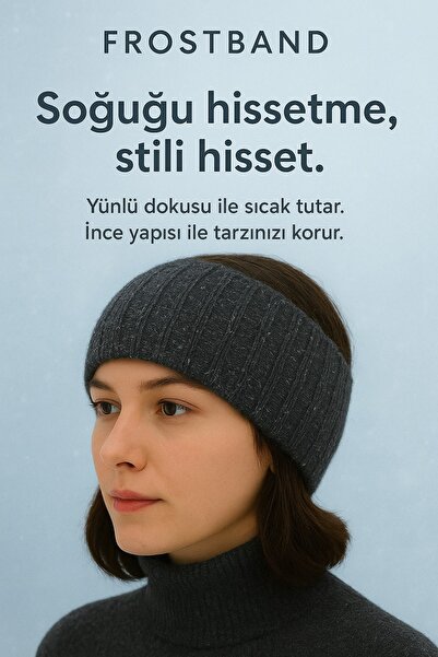 TrendMELO Frostband Series – Wool Headband Earband 5-Pack