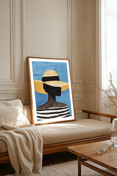 Dekorsiahome Masa dintr-o bucată cu cadru din lemn pentru sufragerie, sufrage...