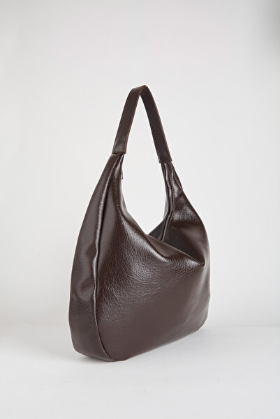 Vivaq Women's Pear Bitter Brown Lined Faux Leather Zipper Closure Handbag and Shoulder Bag