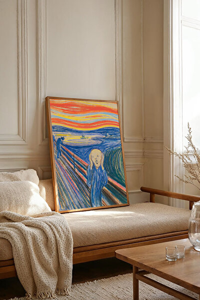 Dekorsiahome Masa dintr-o bucată cu cadru din lemn pentru sufragerie, sufrage...