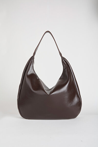 Vivaq Women's Pear Bitter Brown Lined Faux Leather Zipper Closure Handbag and Shoulder Bag