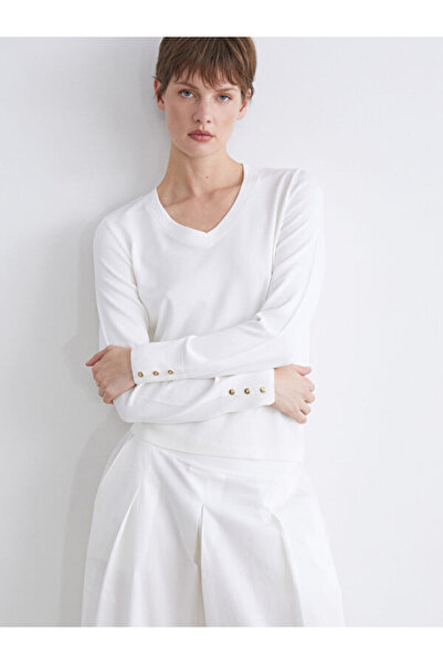 LC Waikiki Pulover de damă cu decolteu în V