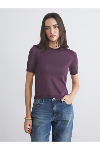 LC Waikiki طاقم الرقبة سترة تريكو المرأة