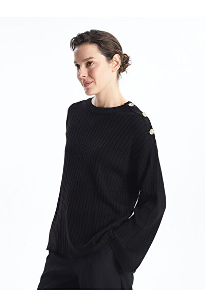 LC Waikiki Γυναικείο πλεκτό πουλόβερ με λαιμόκοψη