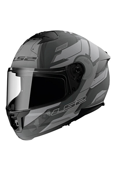 LS2 STREAM 2 SHADOW -GRİ KASK