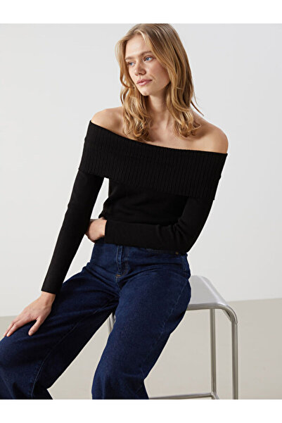LC Waikiki Boat Neck Women's Knitwear Sweater