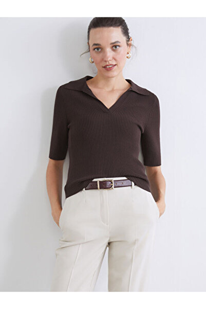 LC Waikiki Γυναικείο πλεκτό πουλόβερ Polo Neck