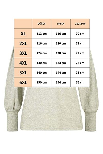 FOR ESRA BIG TREND Women's Plus Size V-Neck Shoulder Gathered Sleeve Wide Cuff Soft Textured Long Sleeve Stretchy Blouse