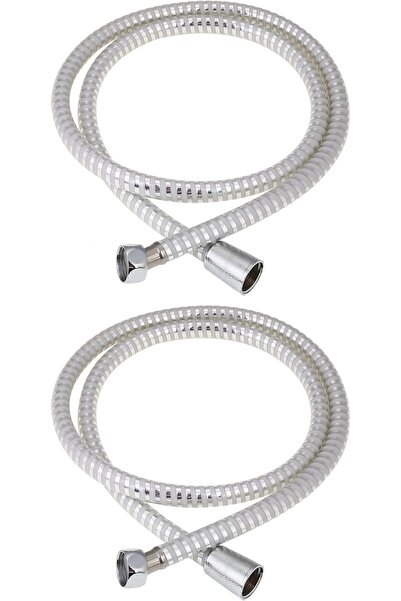 Generic خرطوم بيديه يدوي حلزوني من بي إم بي تولز، فضي، 1.2 متر، ملائم لجميع الأغراض، من الفولاذ المقاوم للصدأ، مقاوم للتسرب، تانج