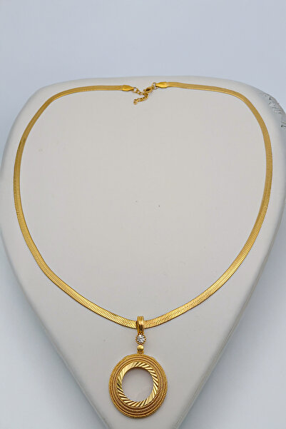 xtaki Çeyrekli kolye, Çeyrek altın kolye, italyan zincir kolye altın, İtalyan...