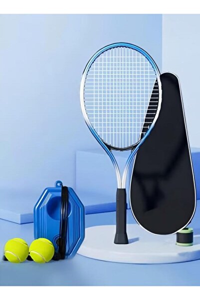 Generic Single Tennis Racket Set for Student Training Tennis and Beginners of 1 Tennis Racquet Lightweight I