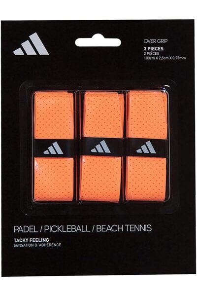 adidas Tacky Perforated Overgrip (Set of 3) - Orange