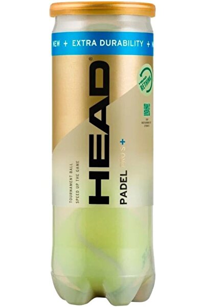 Head كرات Padel Pro S Plus - درجة البطولة، متانة إضافية (عبوة من 3 قطع)