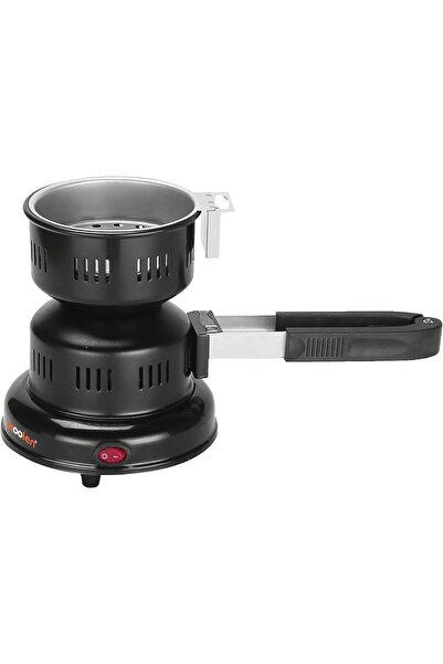 Koolen 450W Electric Charcoal Starter Stove with Temperature Control, Black