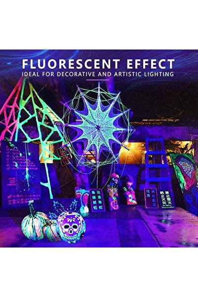 Generic mfxmf 12-Pack A19 Black Light LED Bulbs 9W (100W eq.) E26 UV 385-400nm Glow