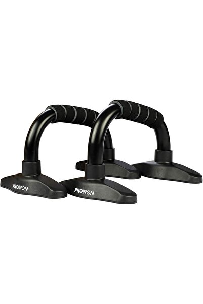 PROIRON Push-Up Bars with Non-Slip Foam Handles (Pair, Black)