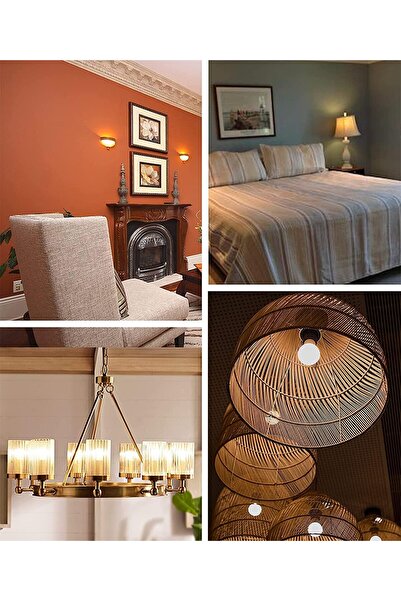 Generic LED Bulbs 9W (Equiv. 60W), 3000K Warm White, 806 lm, E27 Base, Non-Dimmable, 25,000h - Pack of 3