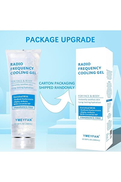 YMEYFAN Microcurrent Conductive Facial Gel Primer, Fragrance-Free, Hyaluronic Acid & Ceramide (400 ml)