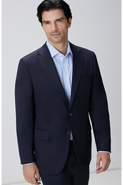 Network Limited Lacivert Yün Takım Elbise