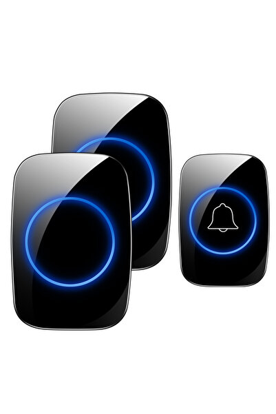 Choice9 EU Plug Receiver 2 Emitter 1 New Home Welcome Doorbell Intelligent Wi...