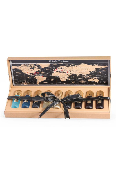 IBRAHIM ALQURASHI IBRAQ إبراهيم القرشي - مجموعة التبغ 20 مل * 9