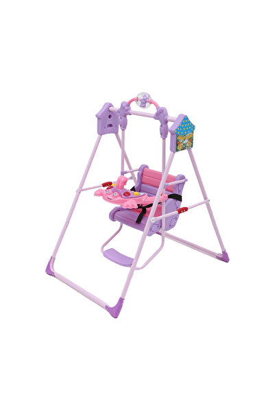 Toybox Indoor Outdoor Baby Swing With Safety Seat, Pink
