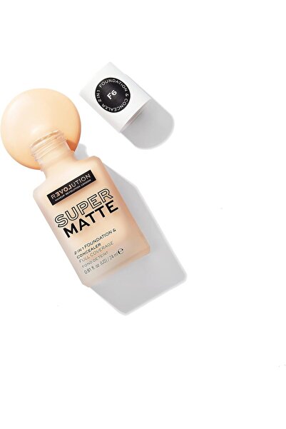 Revolution Relove Relove Super Matte Foundation F6 for All Skin Types