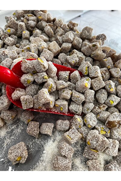 Handmade Antep Fıstıklı Çifte Kavrulmuş Lokum 500 Gr