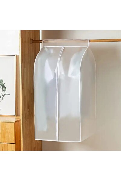 Avex Organizator de protecție pentru haine, dimensiune 90 x 60 x 50 cm, culoare transparentă, material textil