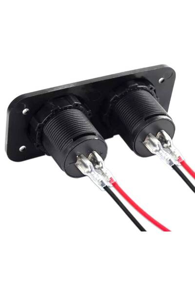 Avex Voltmeter with 2 x USB charging ports, for offroad vehicles, ATV, SSV, quad, motorbike