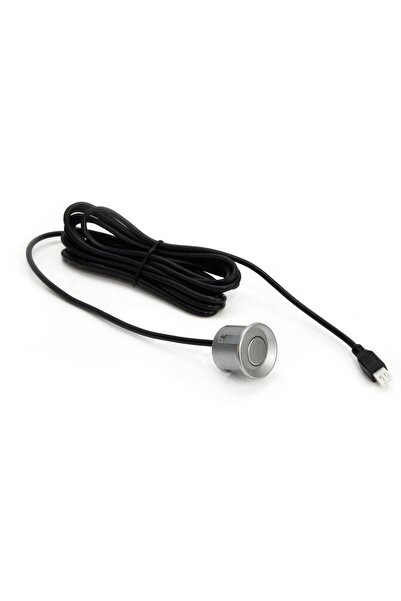 AMIO Universal parking sensor for aftermarket parking systems, diameter Ø 22 mm, color Silver