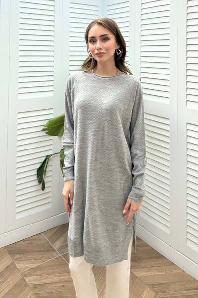 Melike Tatar Πλεκτό τούνικ με τσέπες 70-2222-1