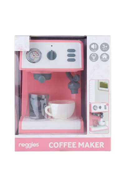 Toybox Toy Coffee Set , Kids Coffee Maker Toy with Sound and Light, Realistic Steam, Play Kitchen Set