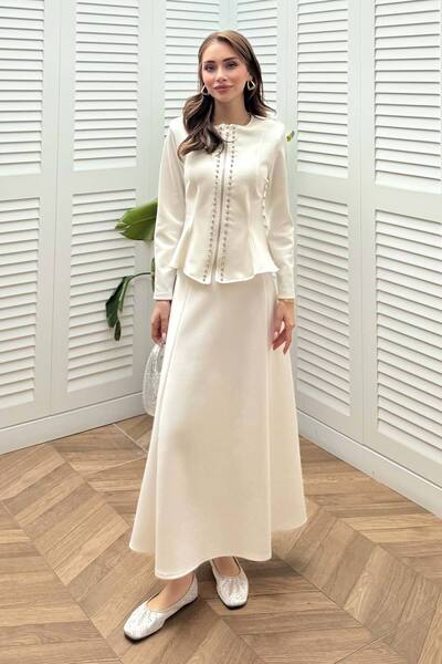 Melike Tatar Σετ φούστας και παντελόνι Scuba 32-3730