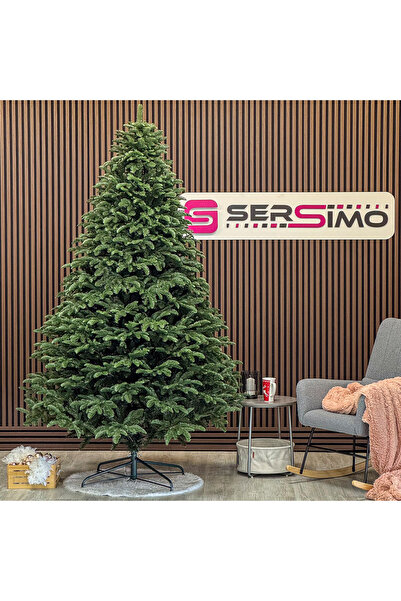 OEM Christmas Deluxe artificial tree, Alaska, green, 2D+3D mix, 250 cm