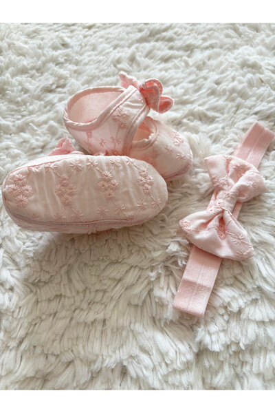 Cloudy Baby Girl Frilly Booties Newborn Mevlüt Daily Booties
