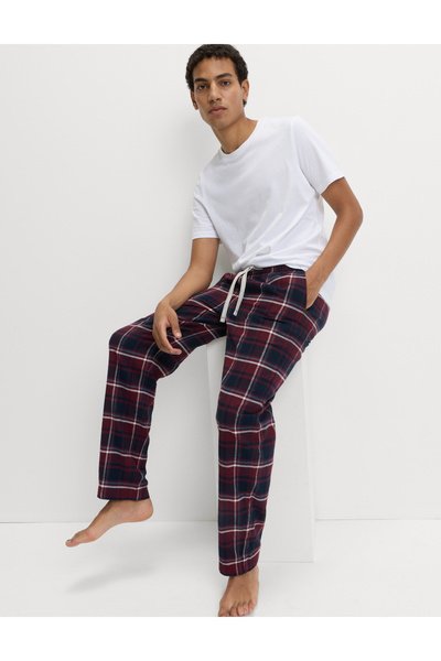 Marks & Spencer %100 Pamuklu Kareli Pijama Altı