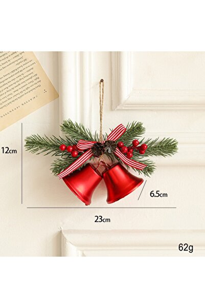OEM Christmas Tree Decoration, Flippy, Model 2 Christmas Bells with Fir Branch, Decora
