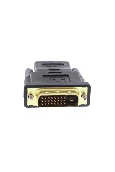 Well HDMI 19 pin female - DVI-D 24+1 pin male gold-plated adapter